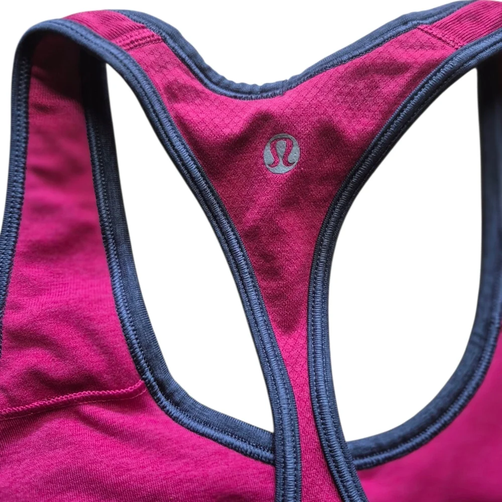 lululemon athletica Magenta Racerback‎ Tank Top Size 9